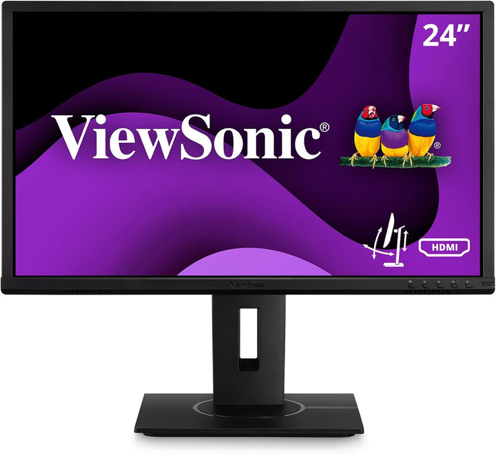 ViewSonic Monitor VG2440 de 24 pulgadas 1080p, pantalla VA para una...
