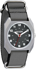 NIXON Scout A1409-328.1 ft Reloj analógico de campo para hombre resistente al agua (esfera de 1.378 in, correa de nailon de 0.787 in)