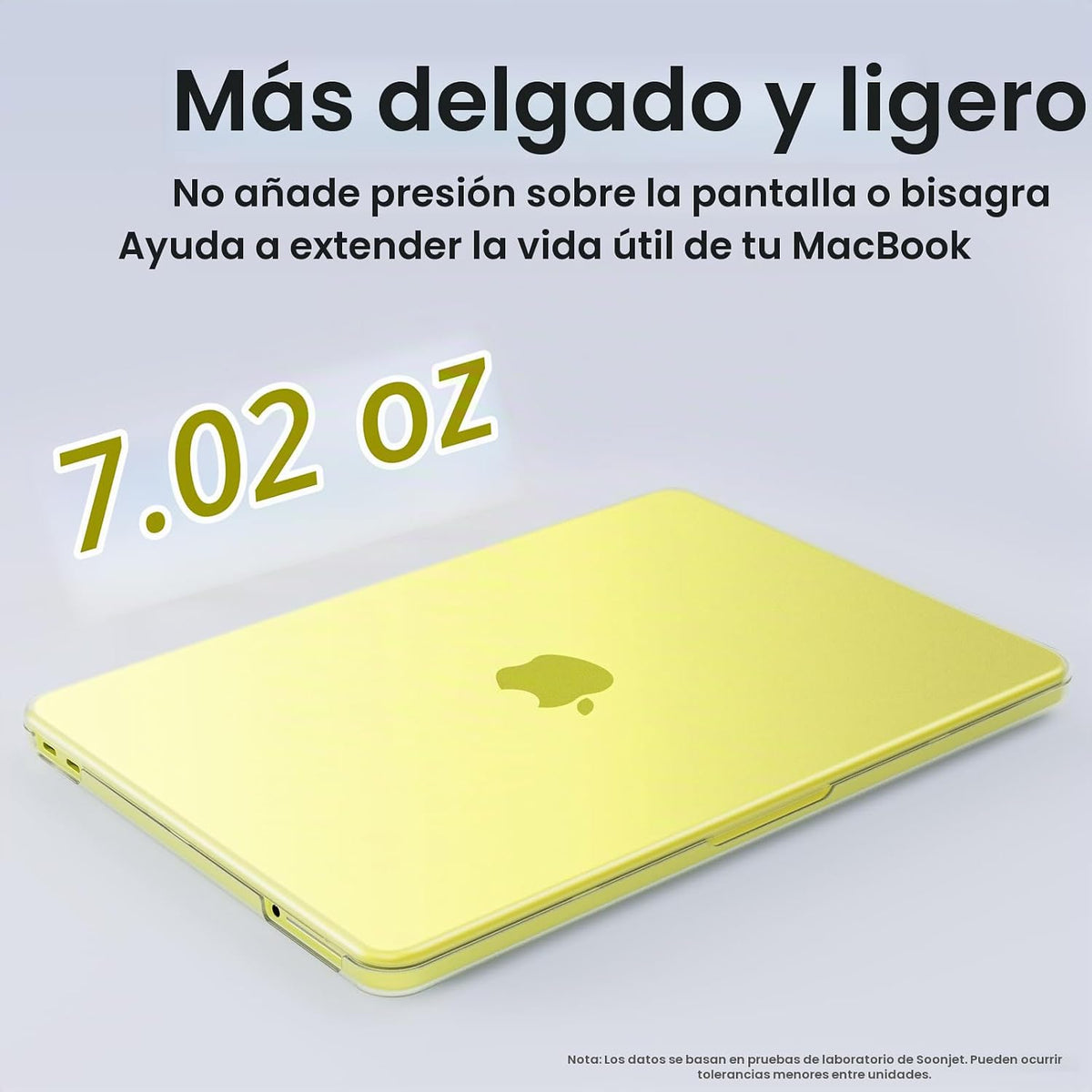Soonjet Invisible Armor - Funda para MacBook Neo de 13 pulgadas 202...