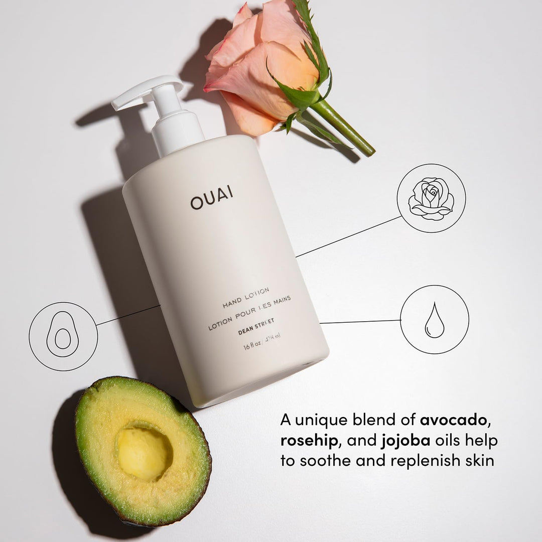OUAI Loción de manos - Loción ligera e hidratante diaria para piel...