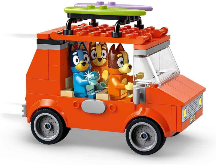 LEGO Bluey Bluey Family Beach Trip Toy Present, Blocks, Educativo,...