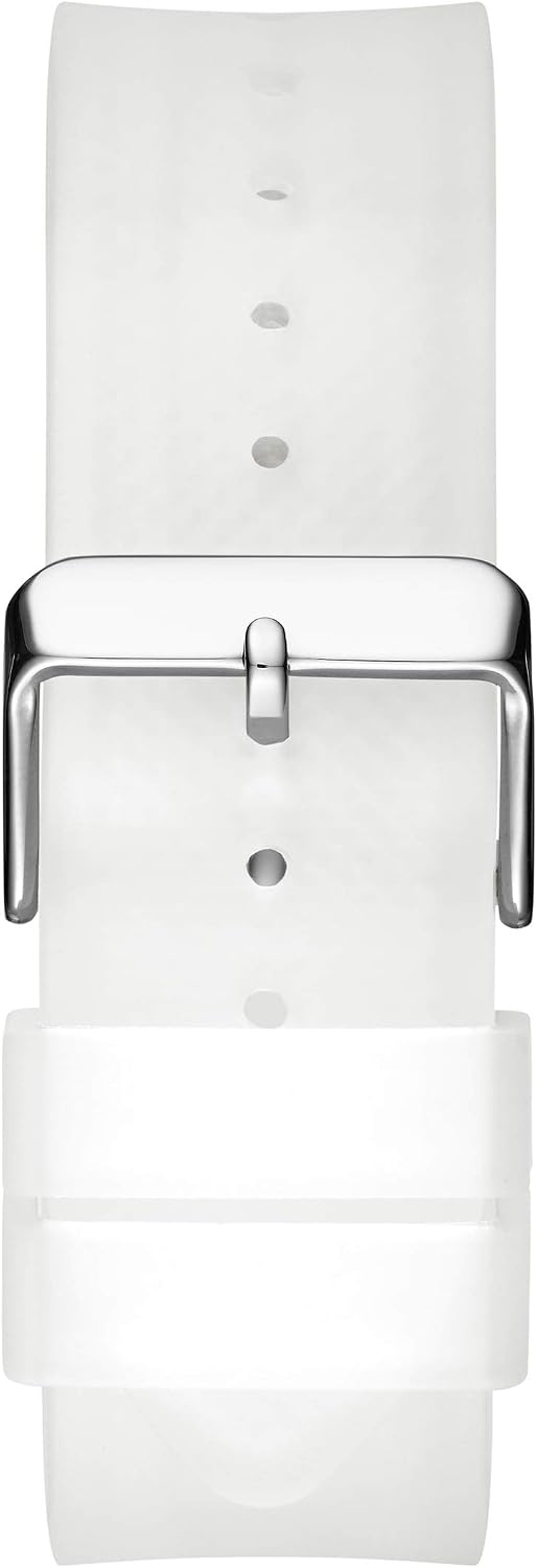 GUESS Serie GW0G para hombre | Reloj de tendencia analógica | Caja de policarbonato | Pulsera de silicona | Resistencia al agua 50M