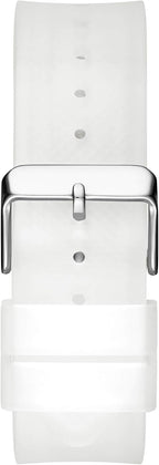 GUESS Serie GW0G para hombre | Reloj de tendencia analógica | Caja de policarbonato | Pulsera de silicona | Resistencia al agua 50M