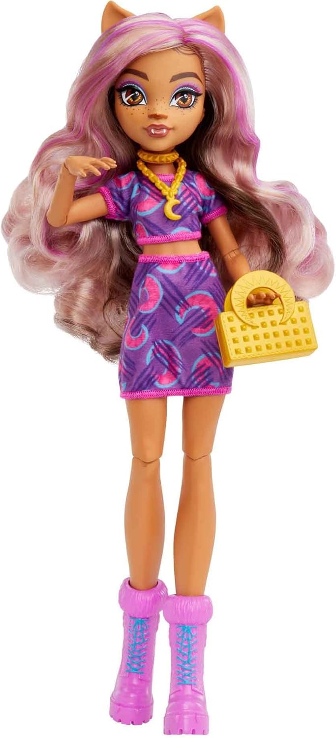Monster High La muñeca Clawdeen cuenta con más de 10 articulaciones...