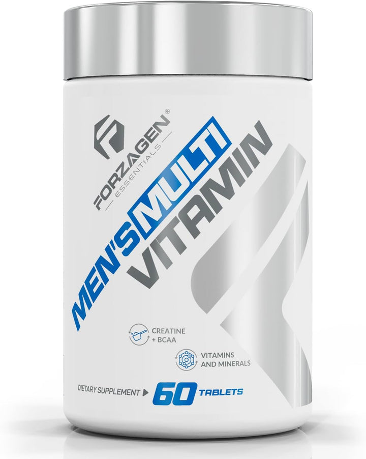 Forzagen Essentials Multivitamínico para hombre con creatina y BCAA...