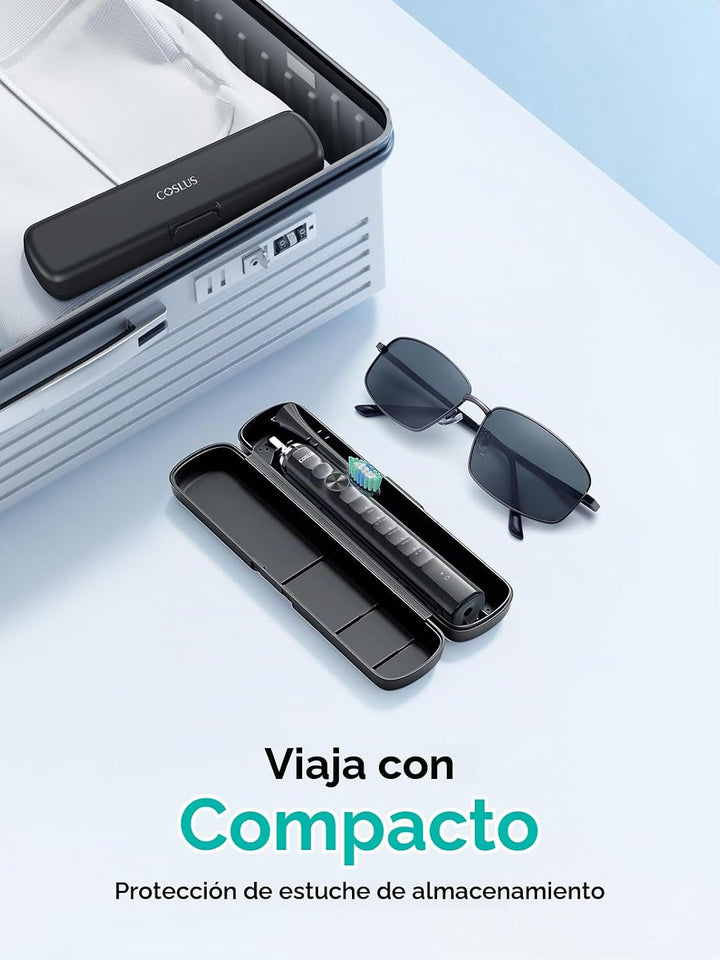 COSLUS Cepillo de dientes eléctrico C40 Sonic para adultos: 47000 V...