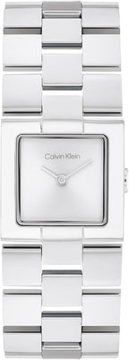 Calvin Klein CK Meridian - Reloj delgado de cuarzo 2H de 0.866 in para mujer, pulsera de acero inoxidable, reloj minimalista y elegante, moda premium, regalo para ella