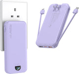 Ffnpua Cargador portátil con enchufe de pared, banco de energía USB...