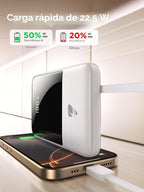 Aioneus Cargador portátil, cargador de batería de 10000 mAh, cargad...