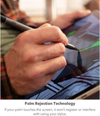 ZAGG Pro Stylus (Gen 1) para iPad Pro/Air/iPad/mini, emparejamiento Bluetooth, gris