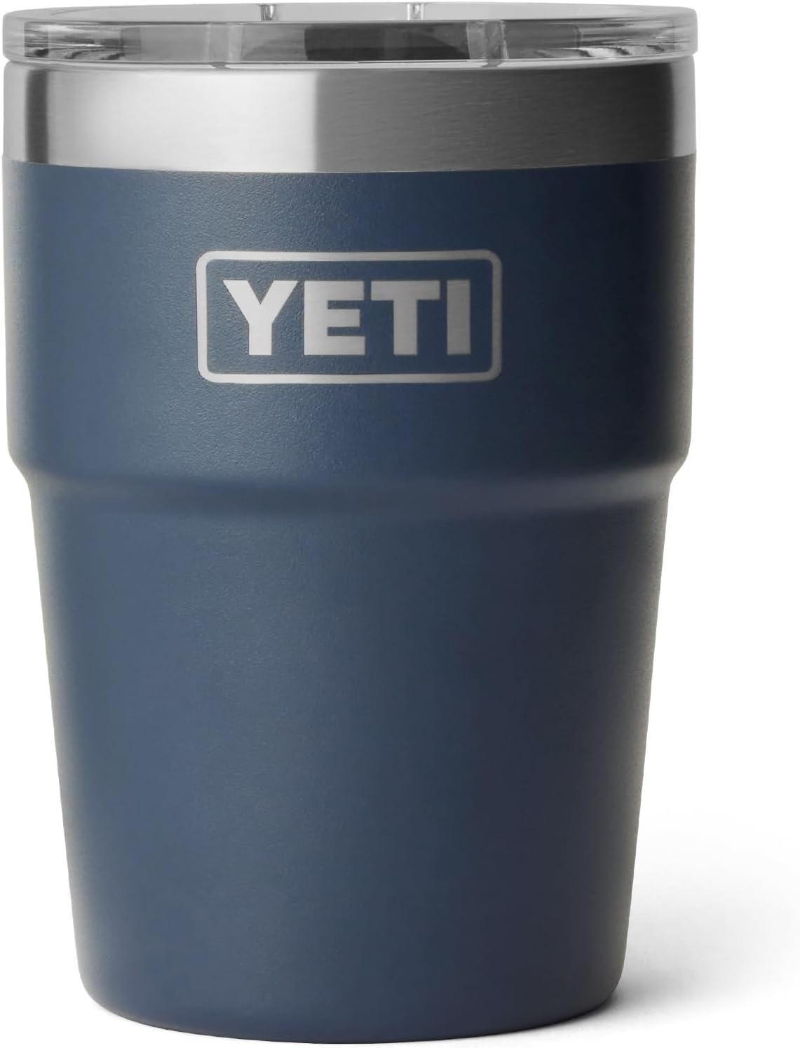 YETI Rambler - Vaso apilable de 16 onzas, aislado al vacío, de acero inoxidable con tapa MagSlider