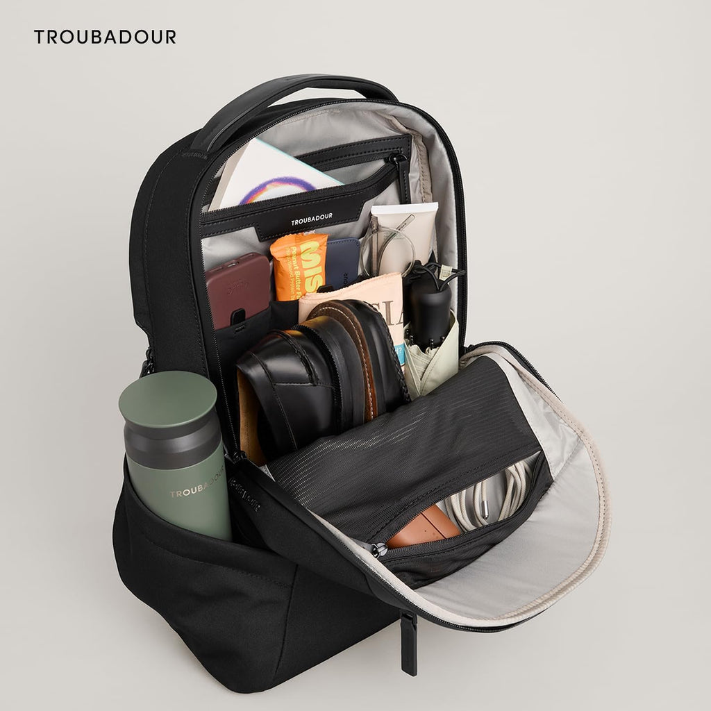 Mochila para portátil Troubadour Apex 4.0 | 22L | Negro