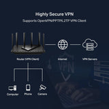 TP-Link AXE5400 Tri-Band WiFi 6E Router (Archer AXE75) - Router de...