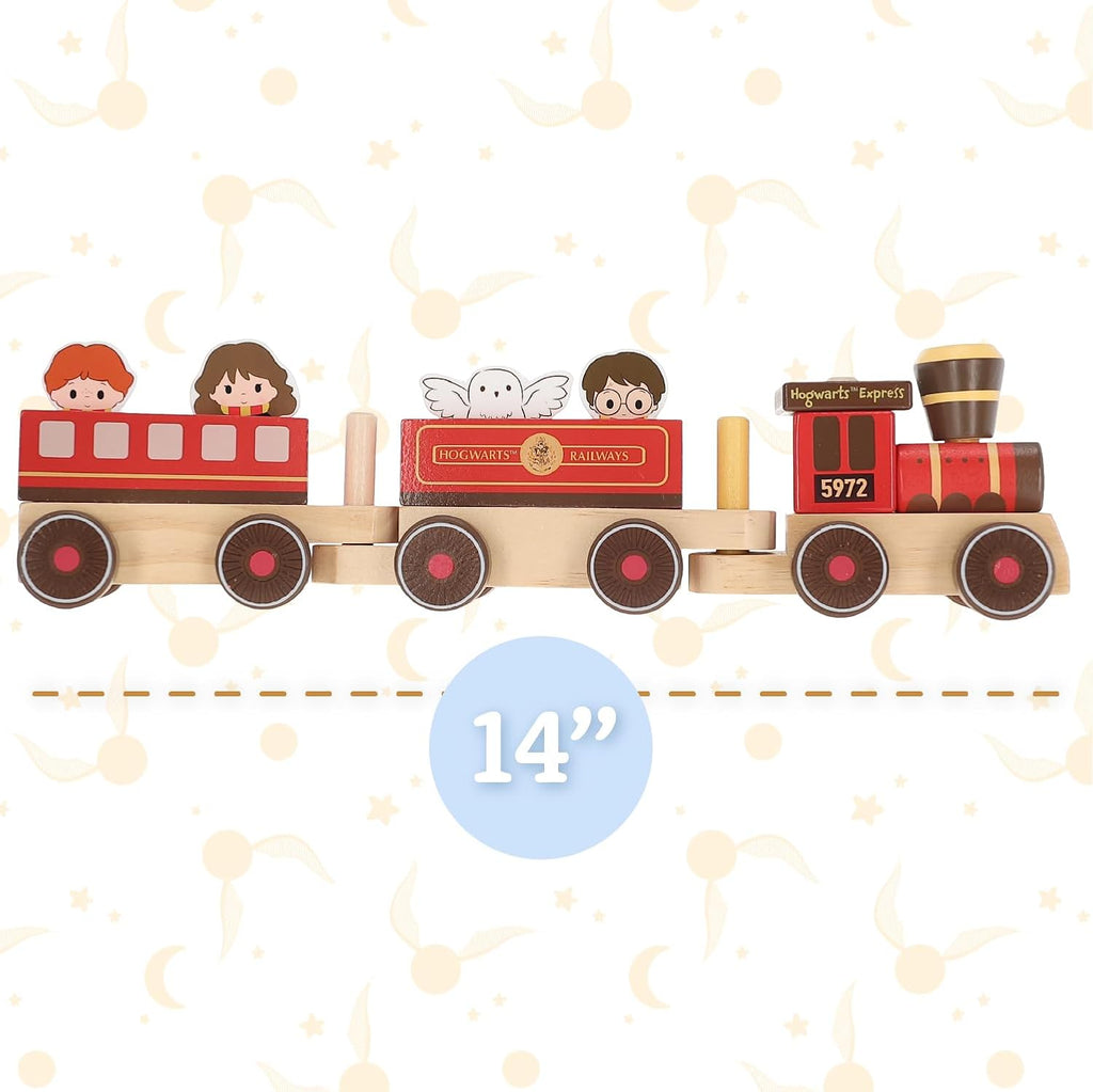 KIDS PREFERRED Harry Potter Hogwarts Express - Juego de tren de madera