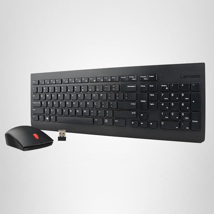 Lenovo Combo de Teclado y Ratón Inalámbricos 510, receptor USB Nano...