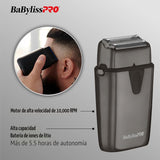 BaBylissPRO UVFOIL Afeitadoras de metal de doble lámina con desinfe...