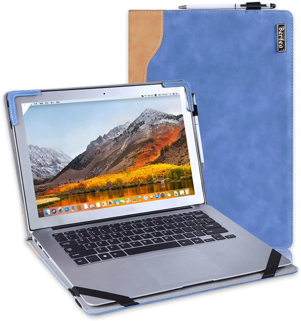 Berfea Funda protectora para HP 14 pulgadas Laptop PC 14-ep 14-em 1...
