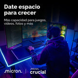 Crucial T710 PCIe Gen5 NVMe 4TB SSD, hasta 14,900 MB\/s, Compatible...