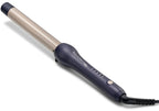 Bio Ionic GoldPro - Varita rizadora de 1 pulgada, azul, tecnología de calor por humedad y oro de 24 quilates, barril largo de cerámica con calor ajustable, rizador de pelo versátil para rizos de larga duración