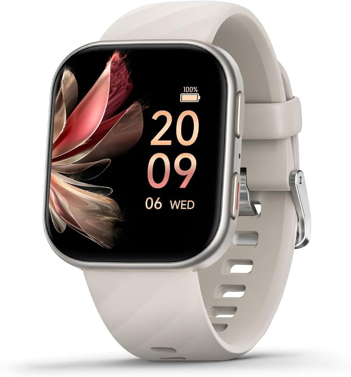 FITVII Rastreador de salud y fitness (respuesta/hacer llamadas), reloj inteligente con frecuencia cardíaca y presión arterial 24/7, seguimiento del sueño, monitor de oxígeno en sangre, más de 120 modos deportivos para mujeres y hombres
