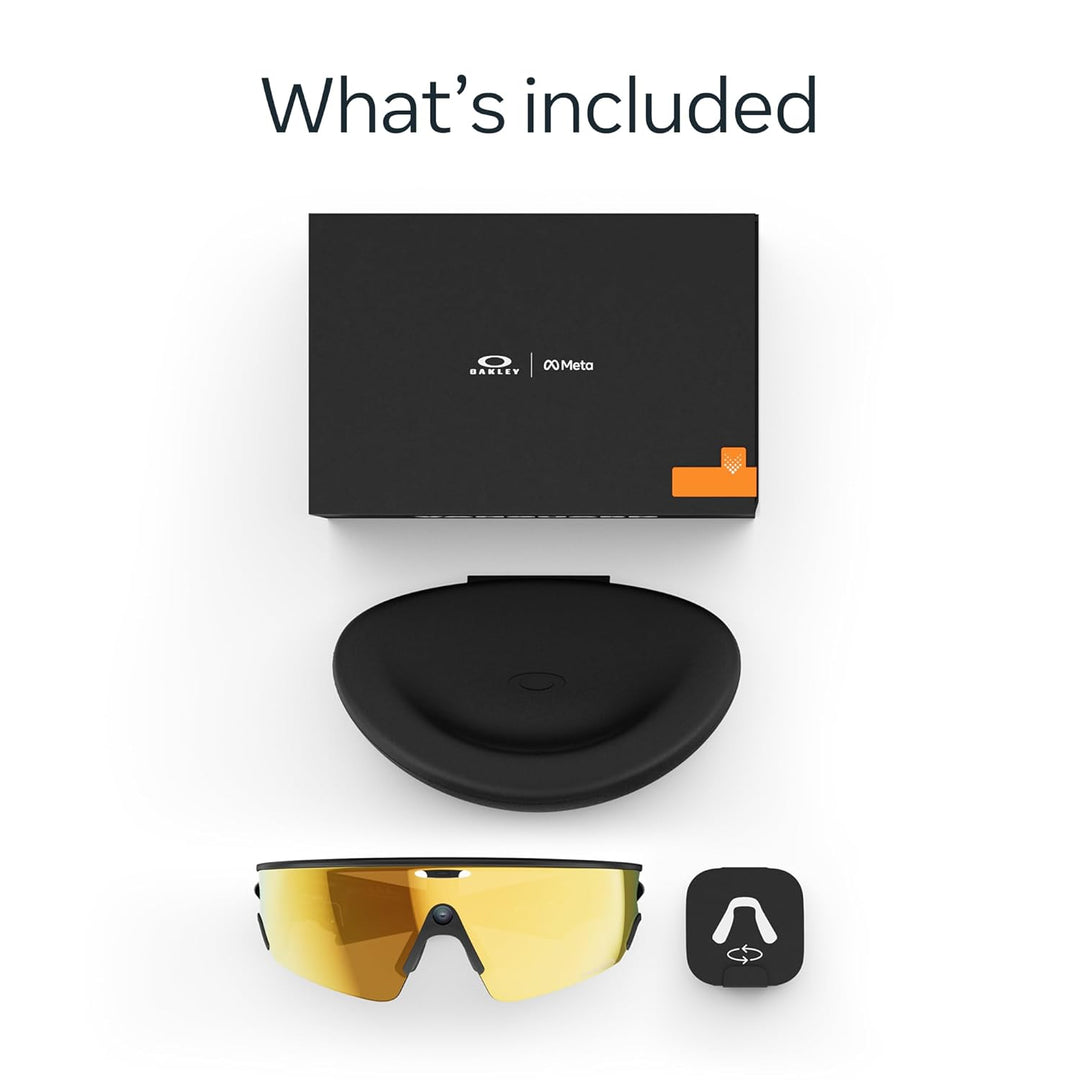 Oakley | Meta Vanguard with Meta AI, Audio, Photo, Video Compatibil...