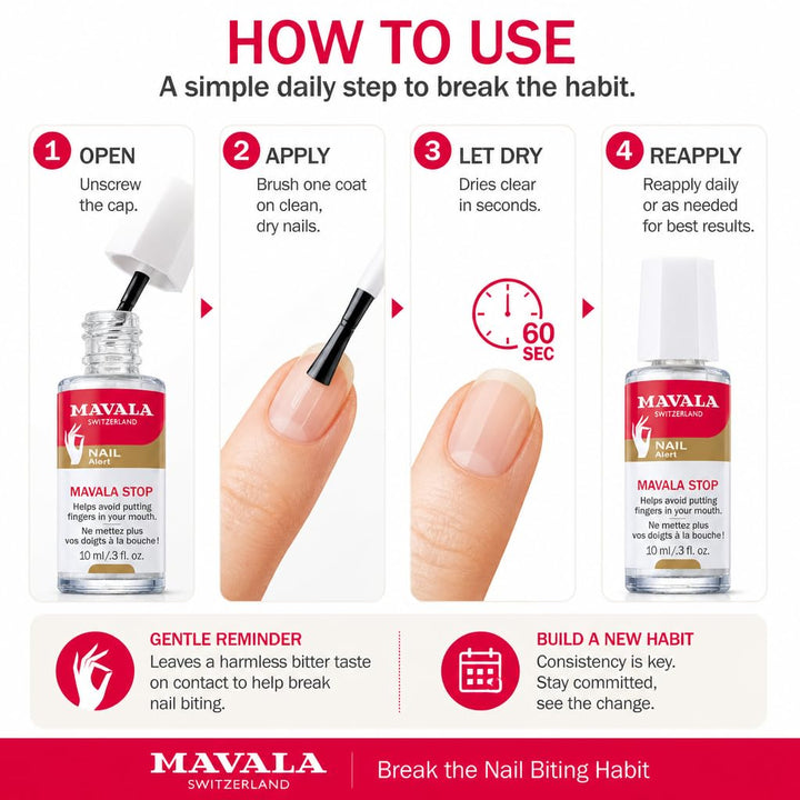 Mavala Tratamiento de Esmalte de Uñas Detergente | Cuidado de Uñas...
