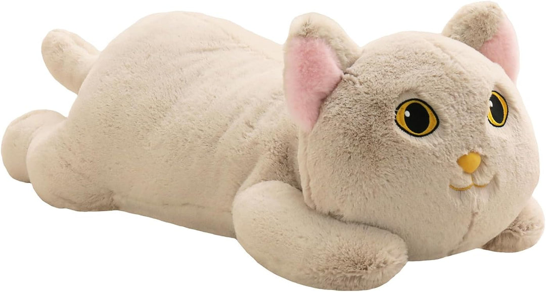 YESGIRL Animales de peluche con peso de gato de 26.4 pulgadas, 5 li...
