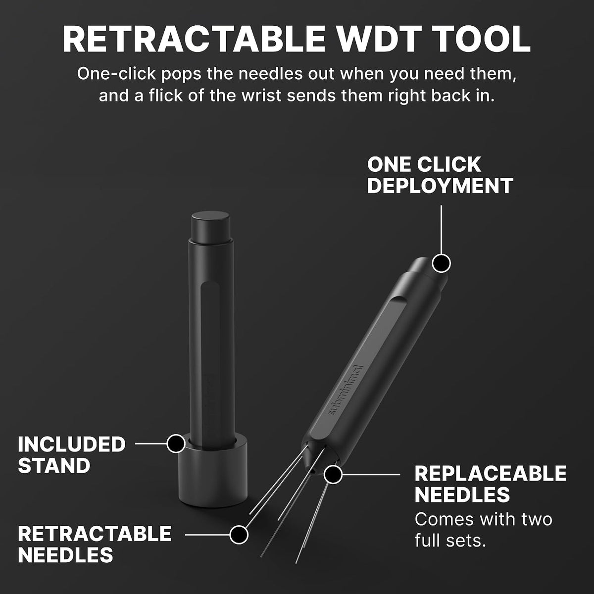 Subminimal Flick WDT - Herramienta de distribución de espresso