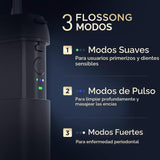 Limpiador de agua dental [ Mini inalámbrico portátil ] Irrigador or...