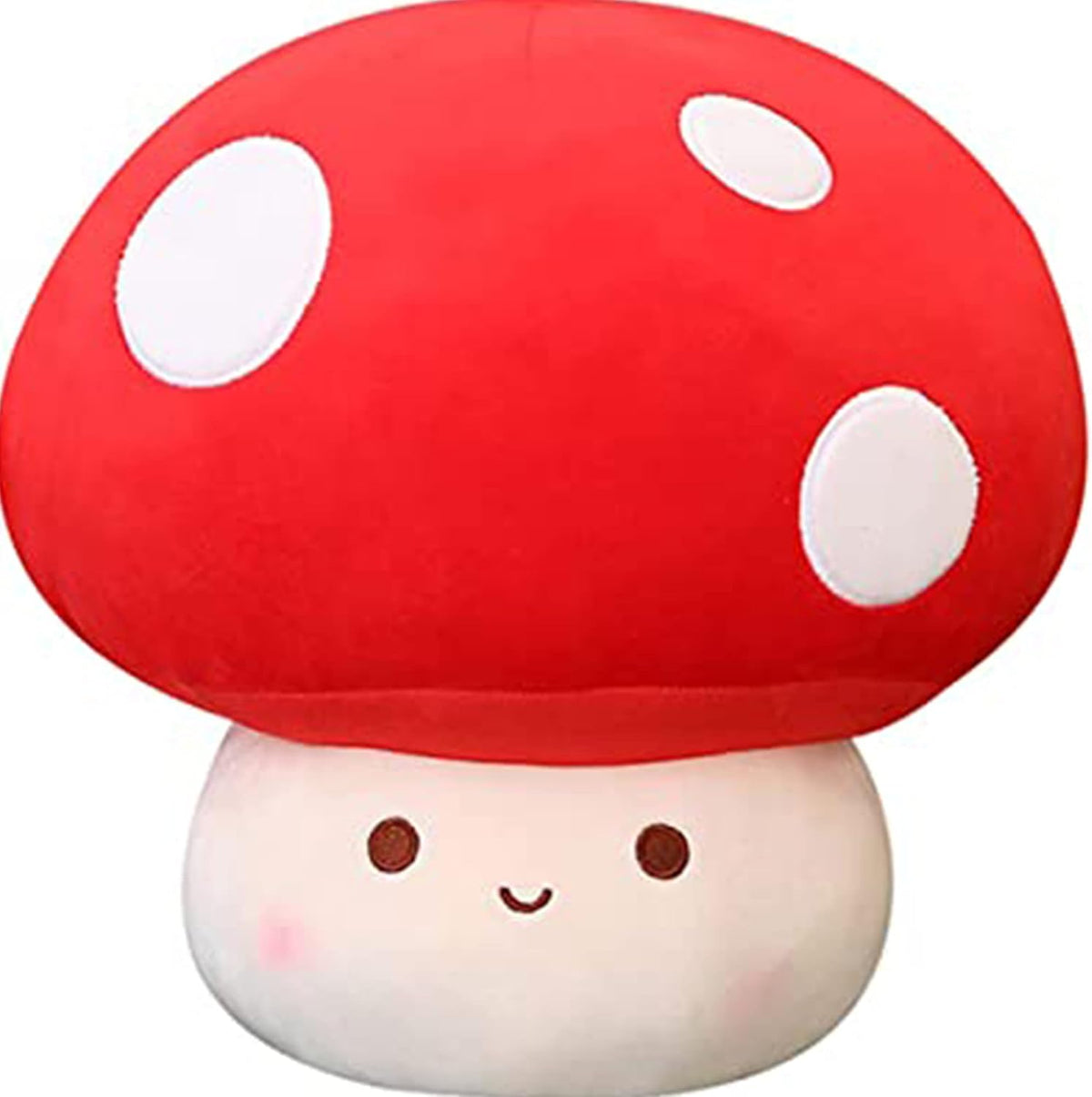Almohada de Peluche en Forma de Hongo, 12 pulg. Adorno de Hongo Adorable, Juguete de Peluche