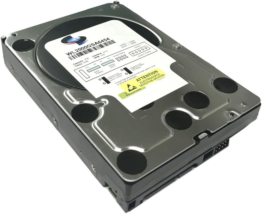WL 2TB 64MB caché 5400RPM SATA III (6.0Gb\/s) 3.5" DVR de vigil...