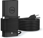 Cargador USB C para portátil de 130 W compatible con Dell XPS 15 17 9575, Precision Chrger 5750 5570 5530 5550 3560 3551 3550, cargador Latitude 5420 5510 7210 7310 7410 9410 9410 9410 0 951 0 - Cable