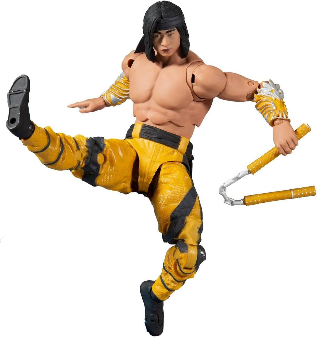 McFarlane Toys Mortal Kombat Liu Kang (Fighting Abbot) Figura de ac...