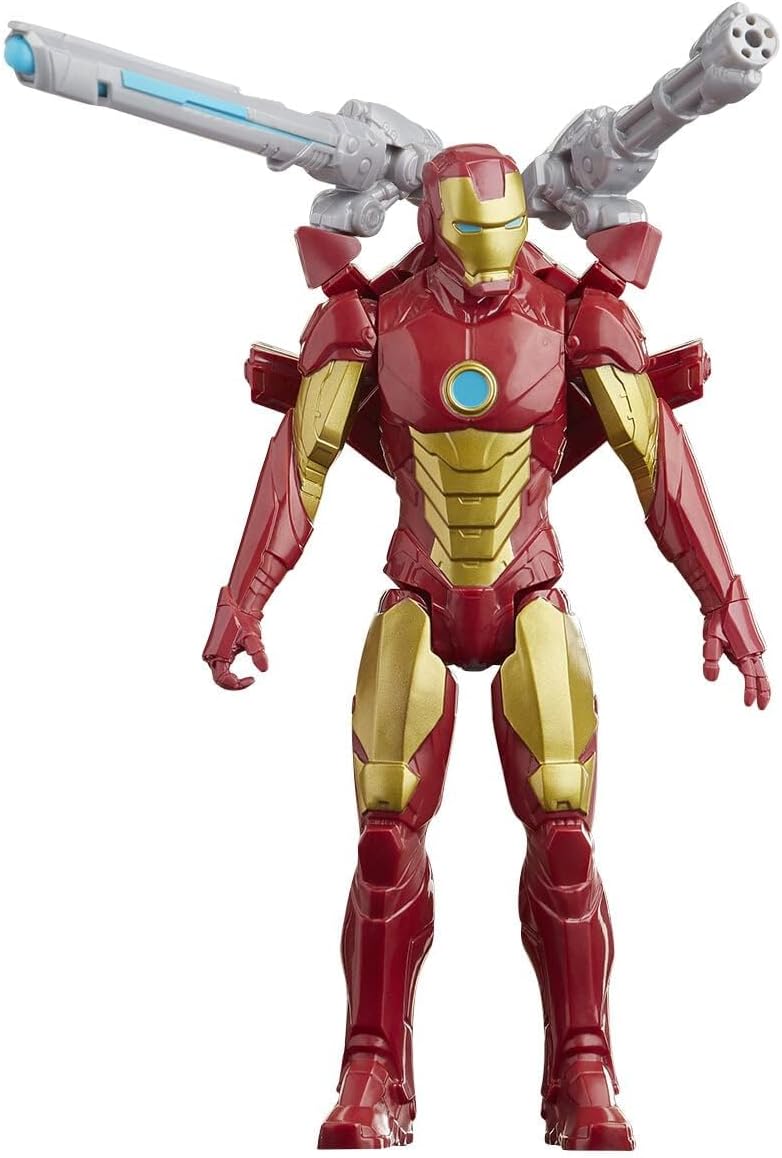 Avengers Marvel Titan Hero Series Blast Gear Iron Man Figura de acc...