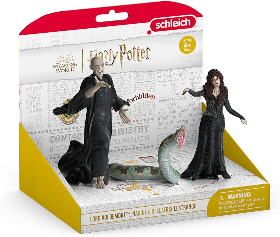 Schleich Harry Potter - 42684 Lord Voldemort, Nagini y Bellatrix