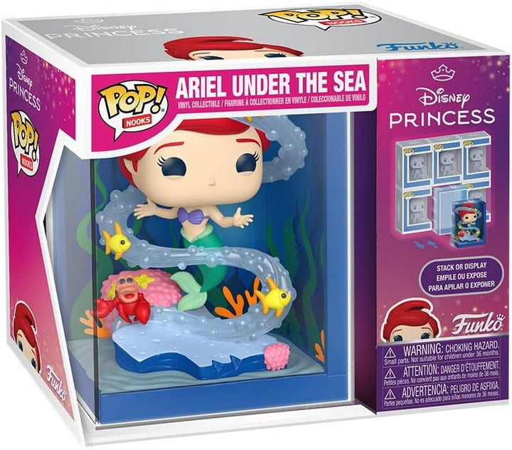 Funko Pop! Nooks: La Sirenita - Ariel Under The Sea - Figura de vin...