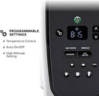 Keurig K-Elite - Cafetera de cápsulas K-Cup de una sola porción, con control de fuerza y temperatura, capacidad de café helado, tamaño de preparación de 8 a 12 onzas, programable, plata cepillada