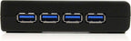 StarTech.com, ST4300USB3, hub USB 3.0 de 4 puertos, alimentado