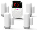 PILSAMAS Sistema de alarma recargable para toda la casa para personas