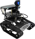 Kit de robot AI para Jetson Nano ROS programación tanque coche con navegación SLAM Lidar mapeo, transmisión de video, seguimiento inteligente, electrónica educativa robótica adultos (sin
