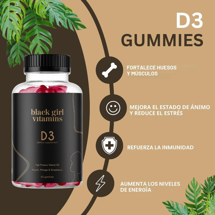 Black Girl Vitamins Complete Wellness Essentials - Paquete de 30 dí...