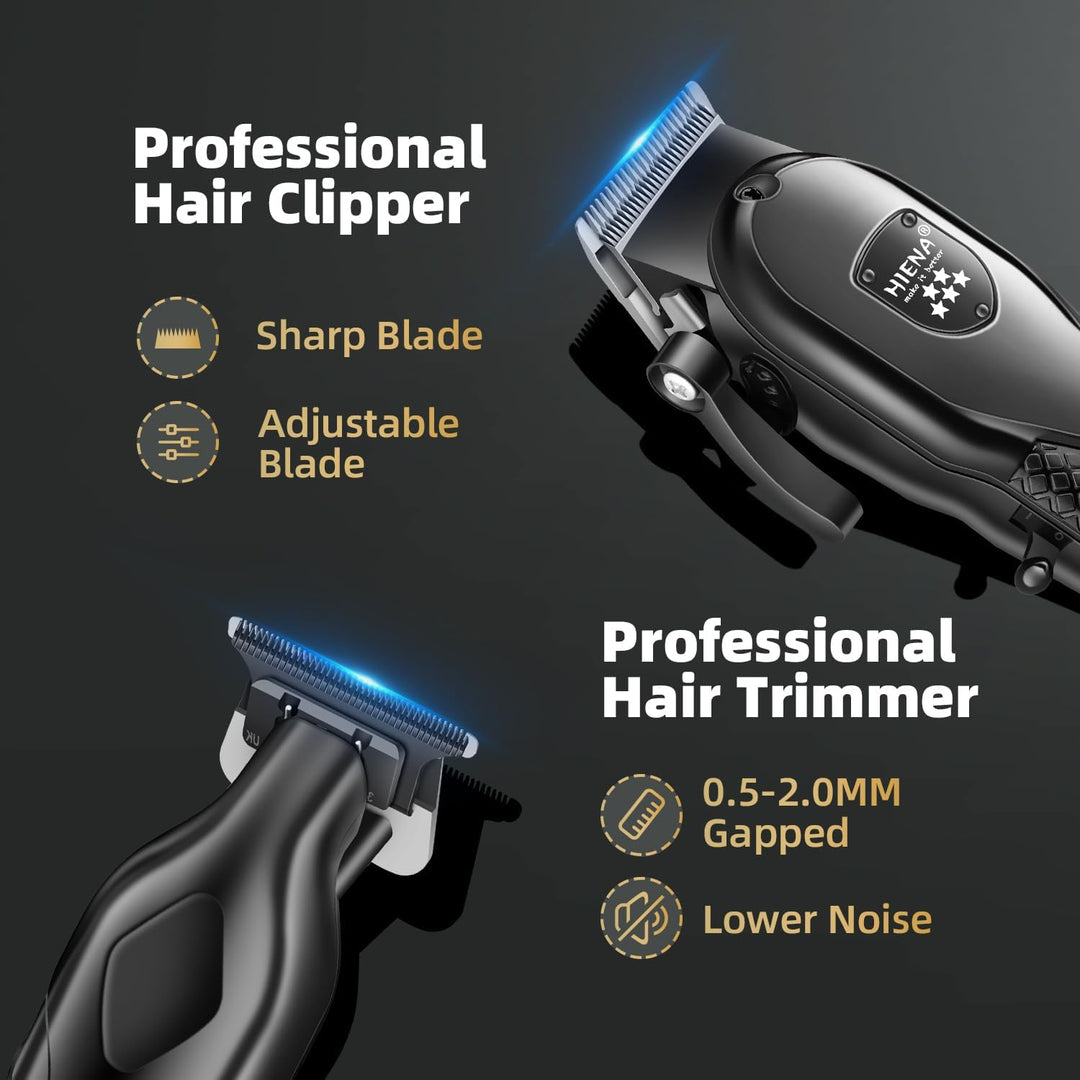 Cortadora de pelo inalámbrica para hombres, kit de corte de pelo y...