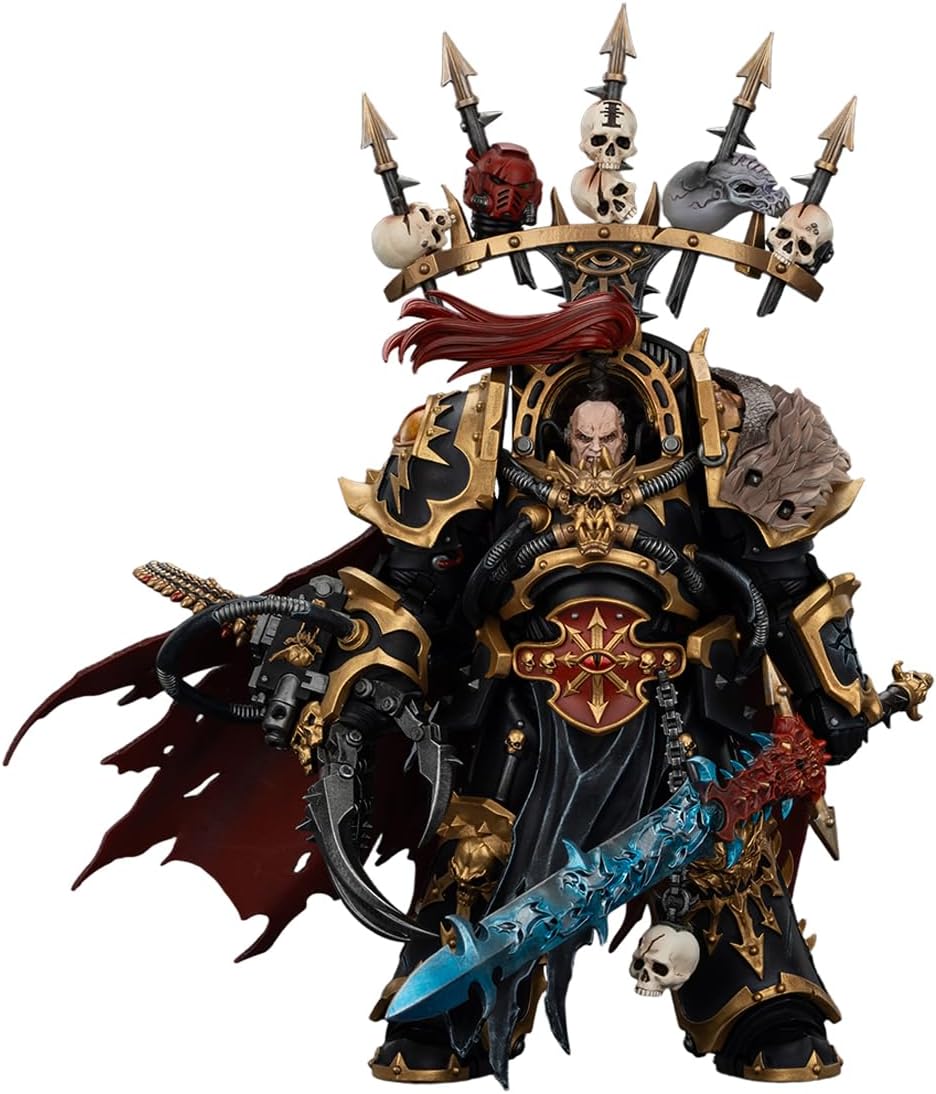JOYTOY Warhammer 40K 1\/18 Figura de acción \u2013 Legión Negra Aba...