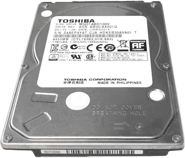 Toshiba 1TB 5400RPM 8MB Caché SATA 3.0Gb\/s Disco Duro Portátil de...