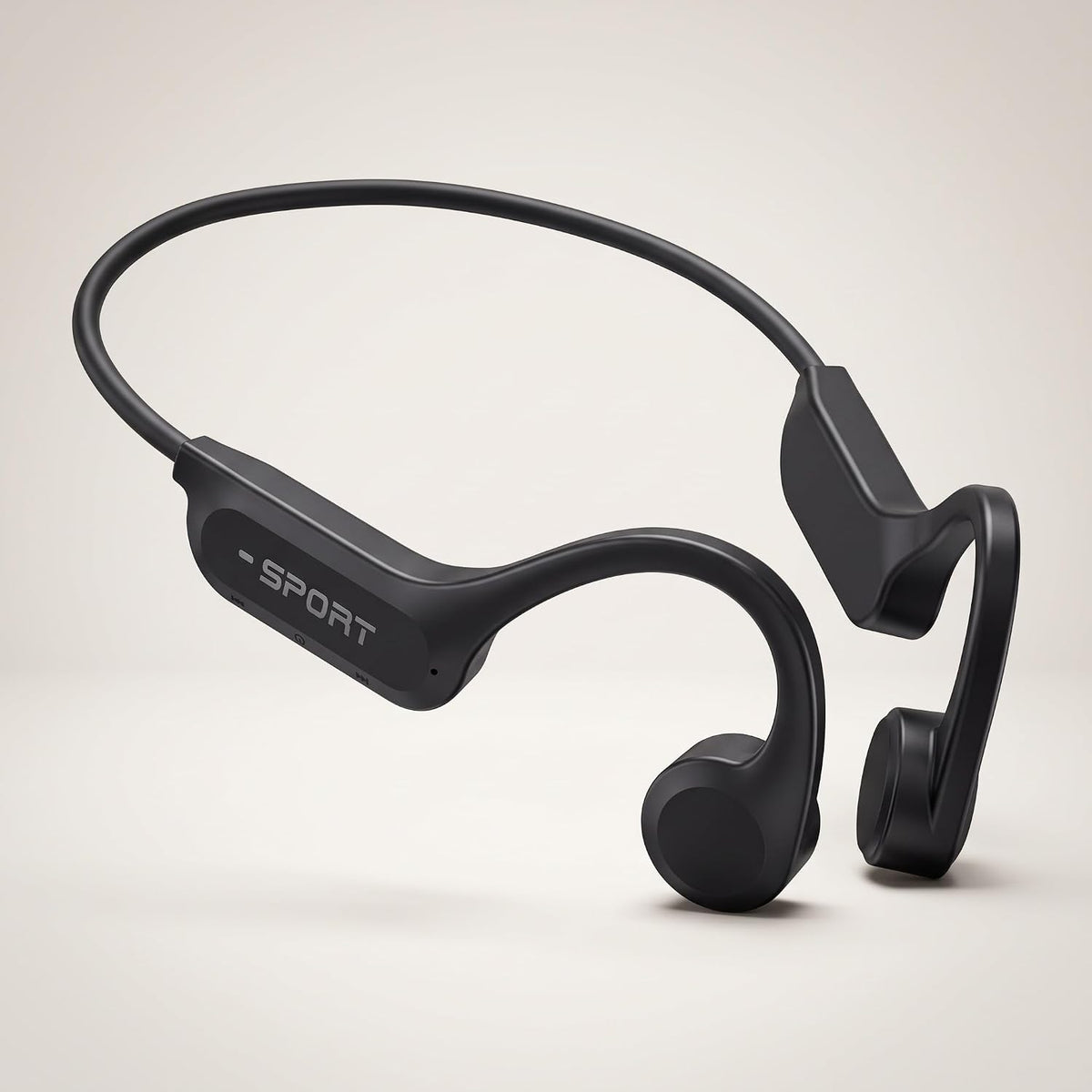 CXK Auriculares de conducción ósea, auriculares de oreja abierta actualizados 2026 con micrófono, IPX7 impermeable, audio equilibrado, tiempo de reproducción de 10 horas