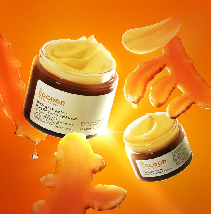 Cocoon Hung Yen - Crema de gel de cúrcuma con niacinamida + cúrcuma...