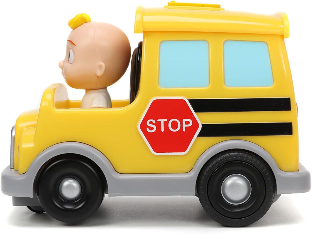 Jada Toys Cocomelon - Autobús escolar de 7.5 pulgadas, coche a control remoto, juguetes para niños