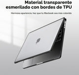 BlueSwan Funda antigrietas para MacBook Pro de 13 pulgadas M2 M1 20...