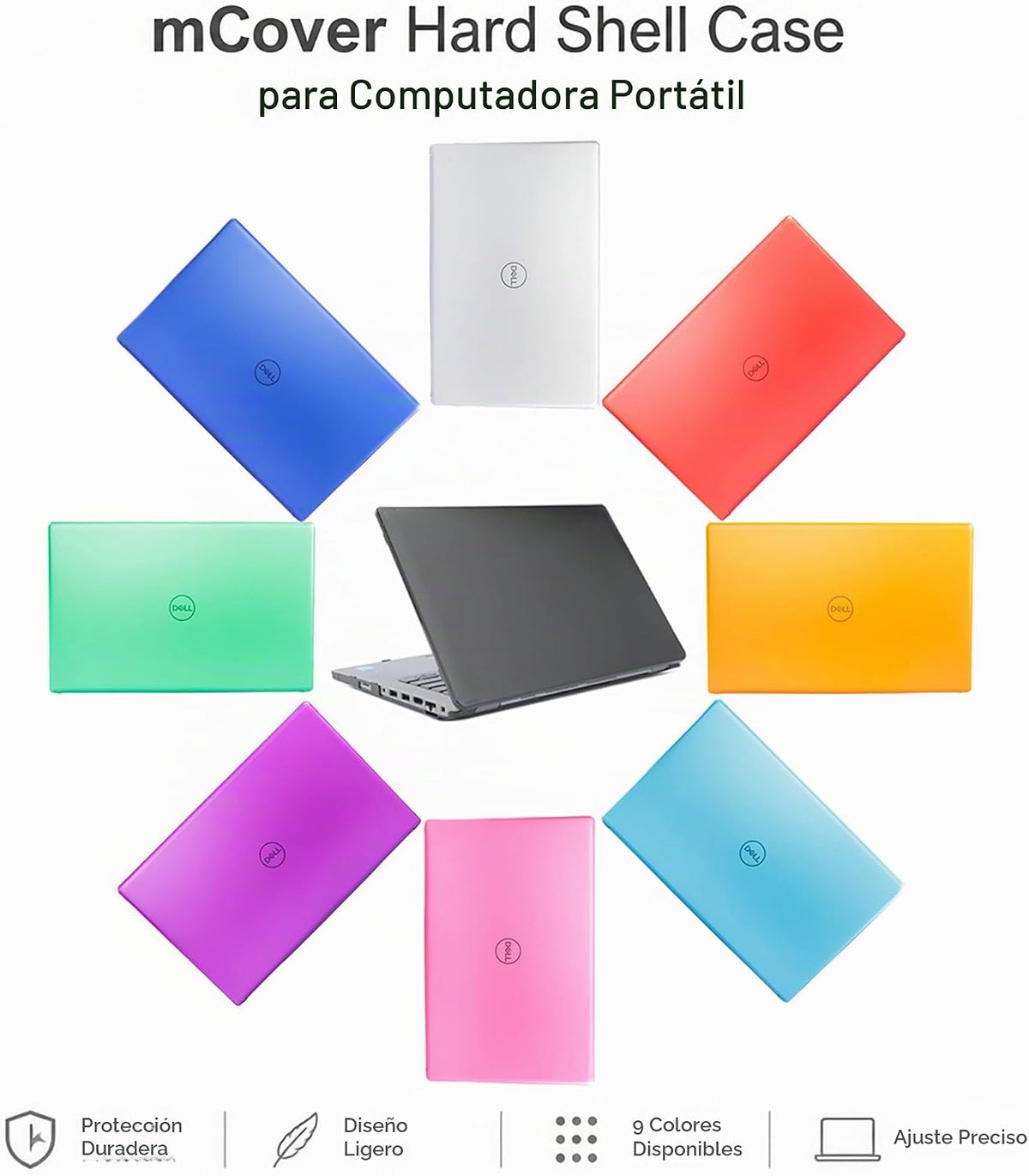 mCover Funda solo compatible con PC portátil Dell Latitude 5420 543...
