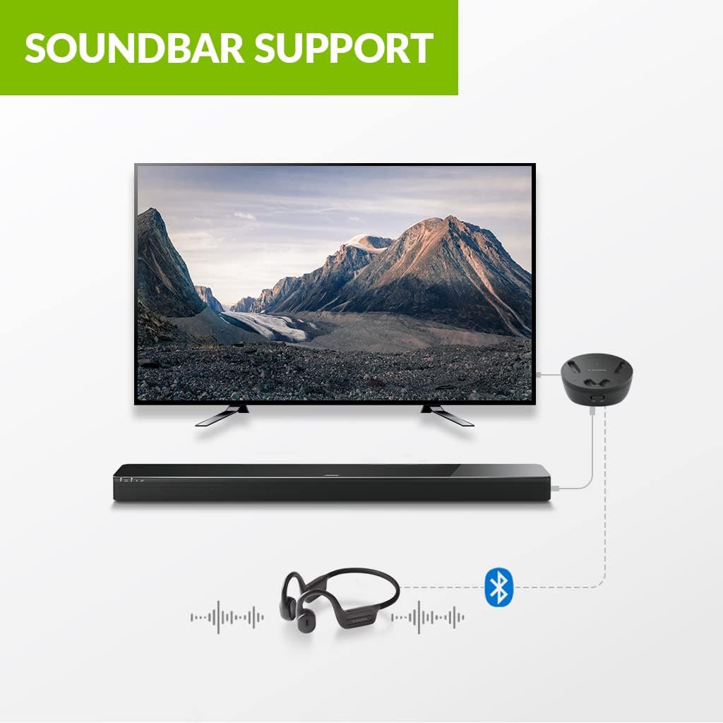 Avantree Medley Air - Auriculares inalámbricos para
